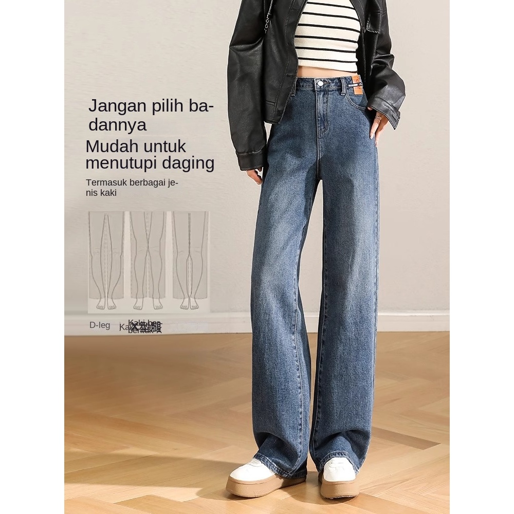 Celana Jeans Pria Trendy Panjang Klasik Bahan Katun Nyaman Elastis Tahan Lama Diskon Besar