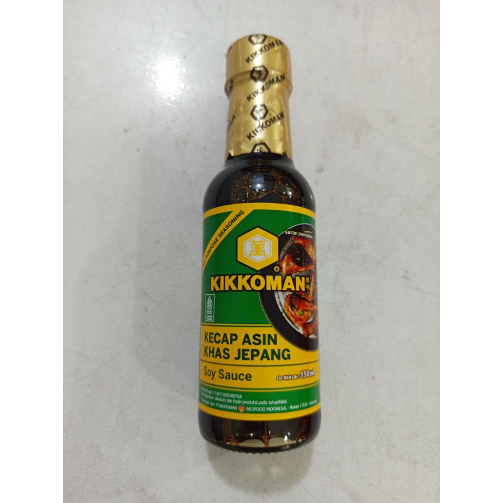 

KIKKOMAN kecap asin khas jepang 150ml