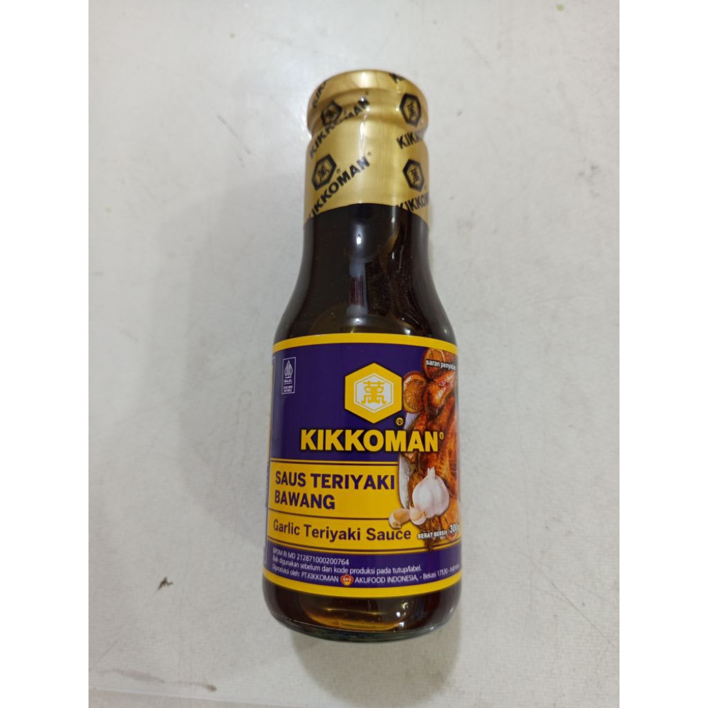 

KIKKOMAN saus teriyaki bawang 300gram