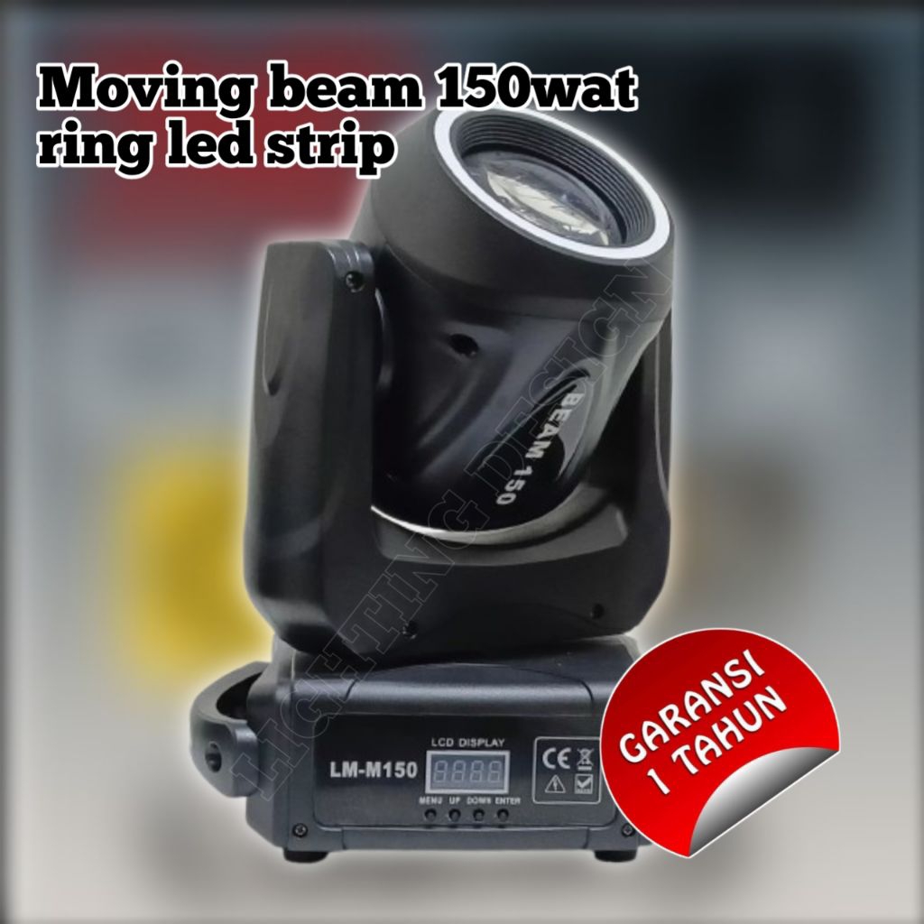 Moving head beam 150watt led ring strip rainbow