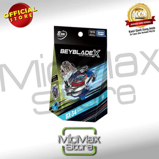 BX-34 Beyblade X Cobalt Dragoon 2-60C + L String Launcher Takara Tomy / Beyblade X Cobalt Dragoon
