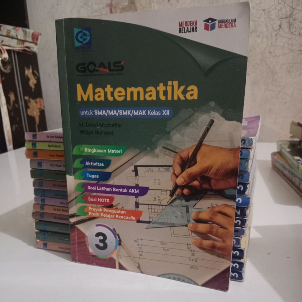 buku Goals Matematika SMA kelas 3-12 penerbit Grafindo