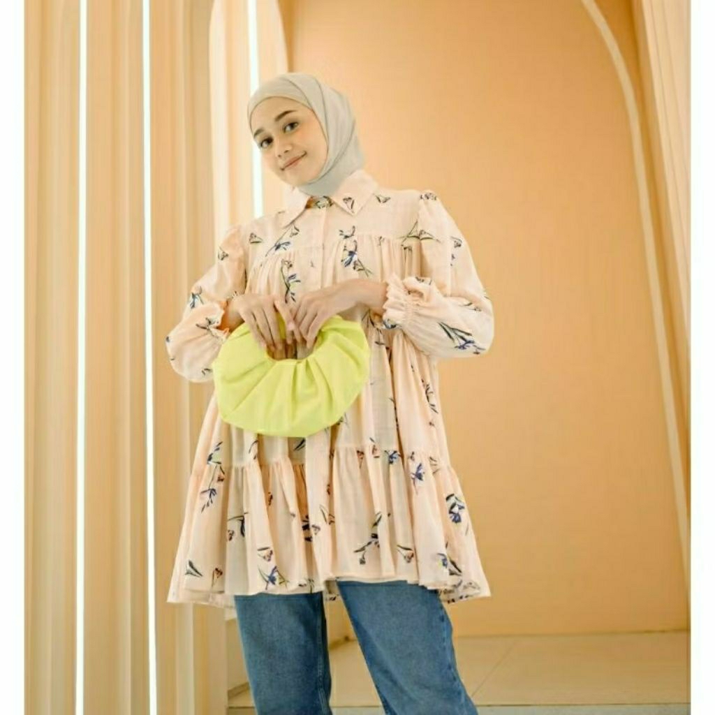 preloved azkia kenari/Preloved Haidee Orlin/Preloved Tunik/Haidee&Orlin/HaideeOrlin/Preloved Midi dr