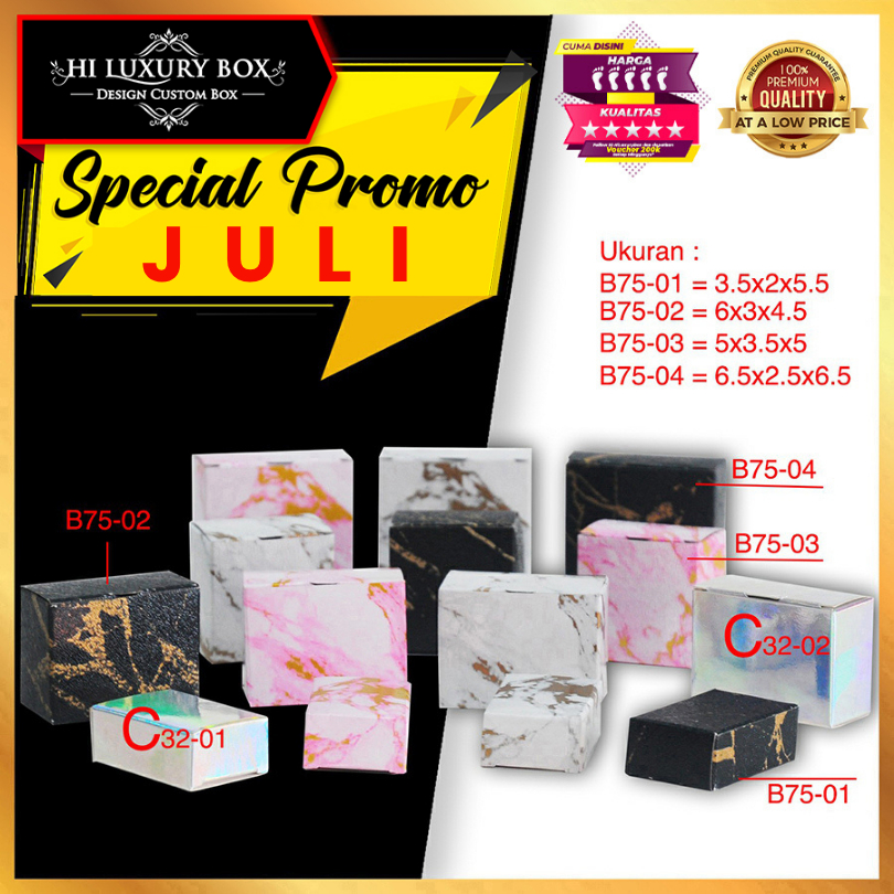 

Kotak|Souvenir|Kado|Hadiah|Gift|Dus|Box|Aksesoris|Packaging|B75