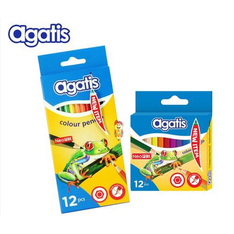 

PENSIL WARNA AGATIS NEOPEX ISI 12 WARNA