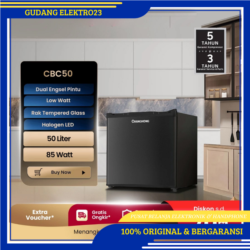 KULKAS MINI BAR CHANGHONG Kulkas Mini Bar CHANGHONG CBC-50 / CHANGHONG CBC50