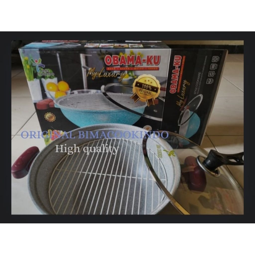 Bima Cookindo ObamaKu 34cm panci serbaguna
