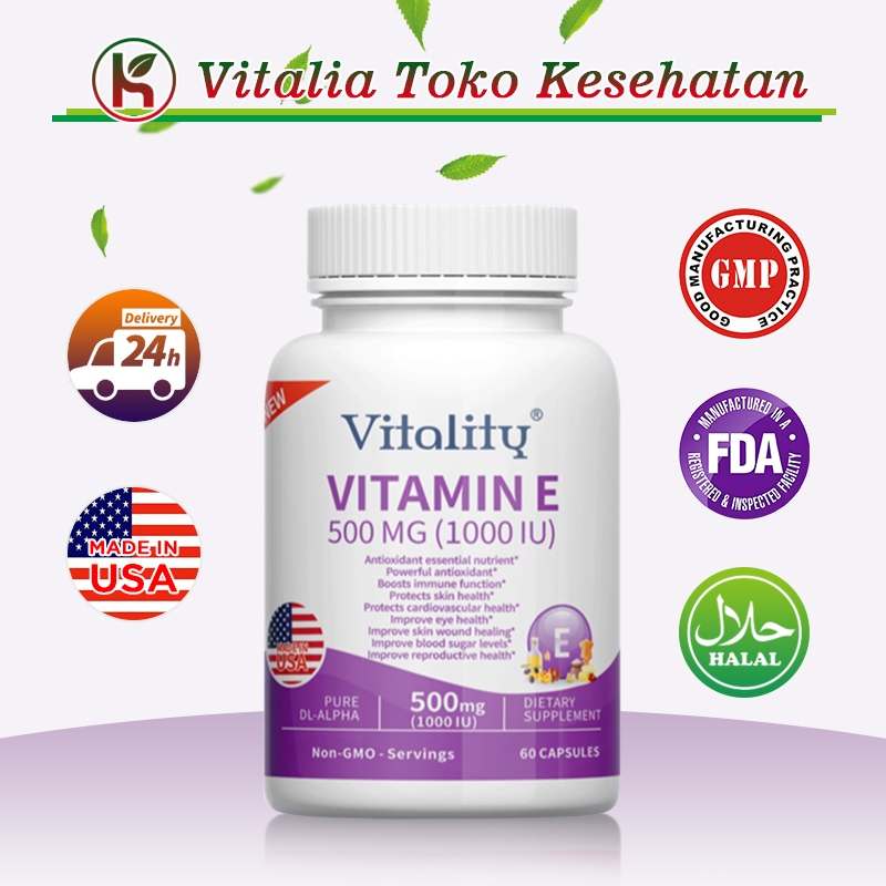 Vitamin E Vitamin E untuk Kulit‌ Mengembalikan Kekencangan Kulit