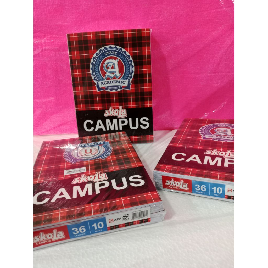 

BUKU TULIS CAMPUS SKOLA 36L/PACK