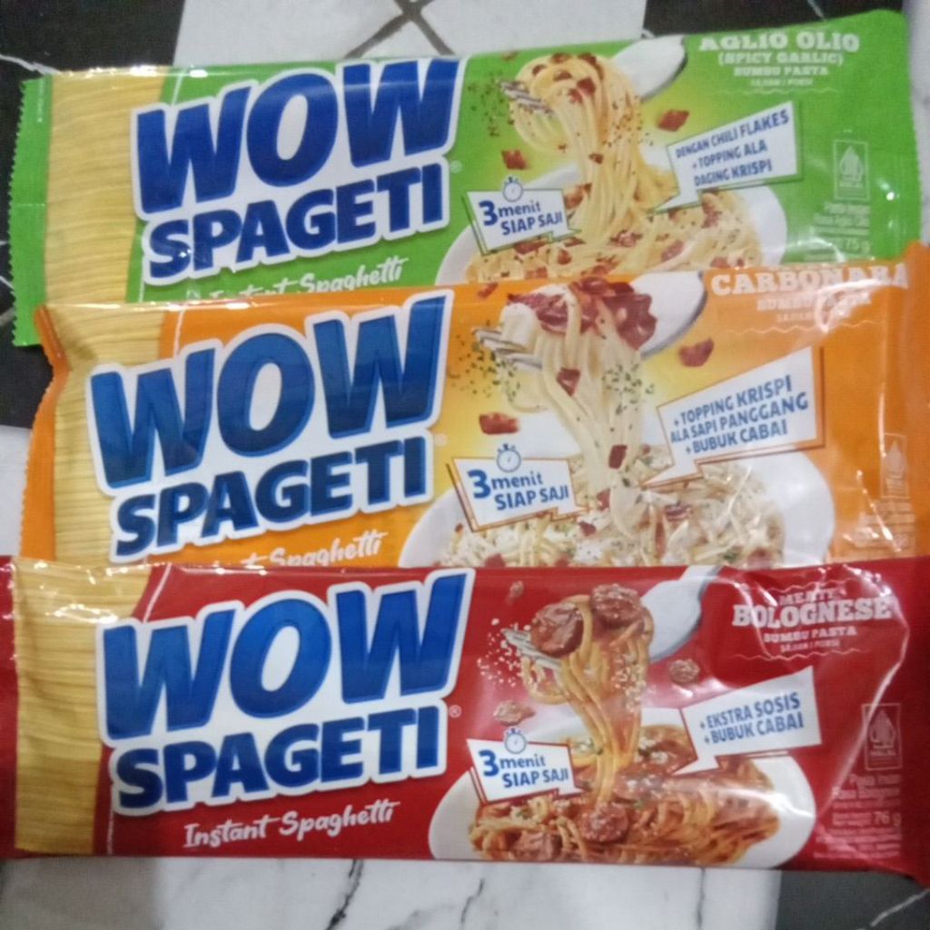 

Wow Spageti 76gr