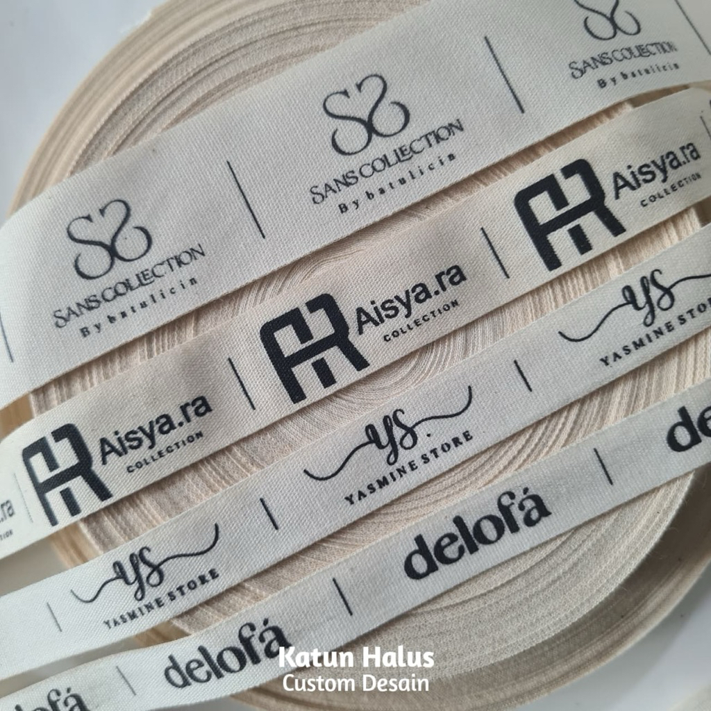 

50 meter label katun halus label leher lebal baju label kaos label baju batik label merek Label Kain Custom Pita Kain Desain Unik Label Jahit Custom Label Murah Label Nama Kain Pita Kain Halus Label Kain Eksklusif Desain Label Kusto