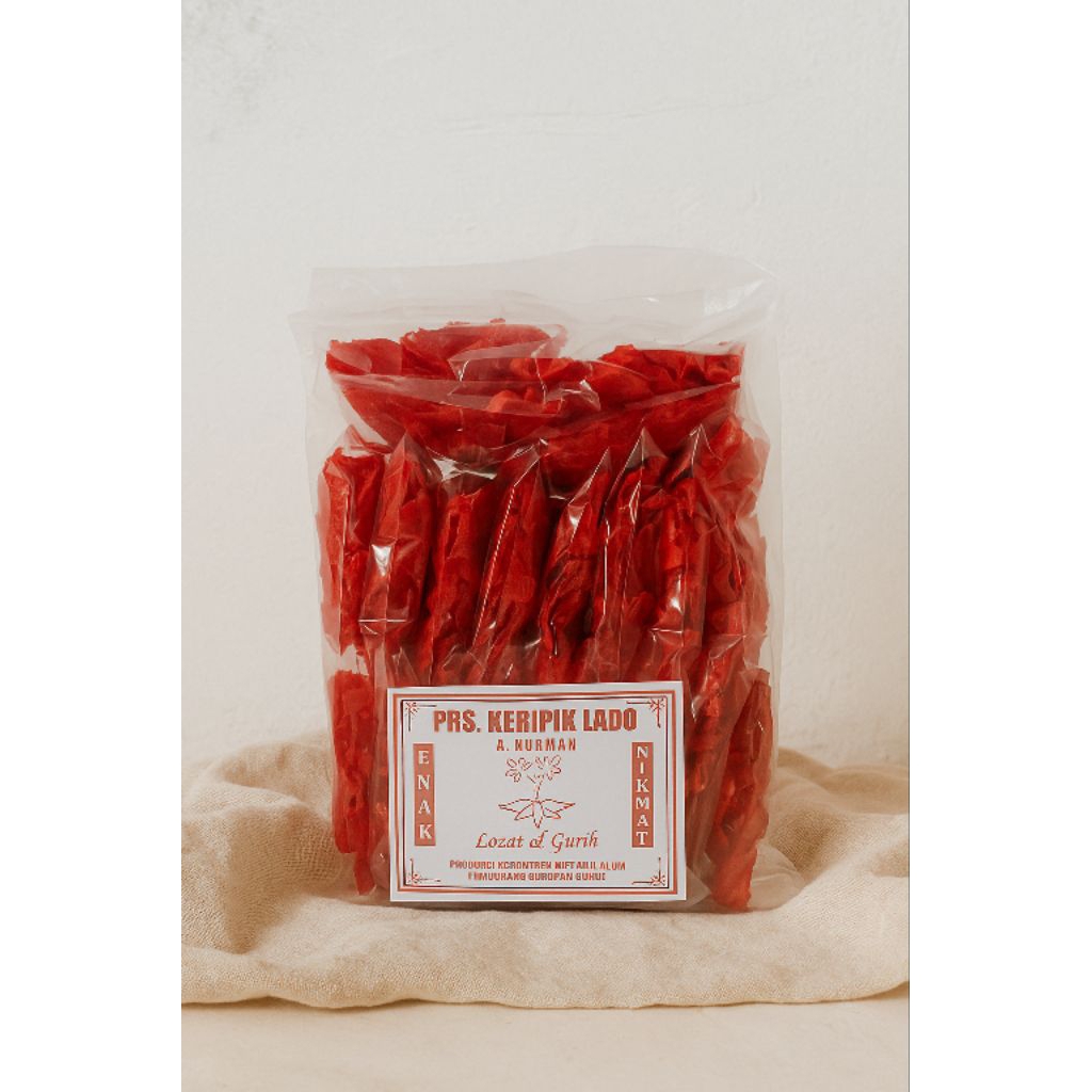 

Keripik singkong lado/keripik jadul khas garut 1 pack isi 20 pcs