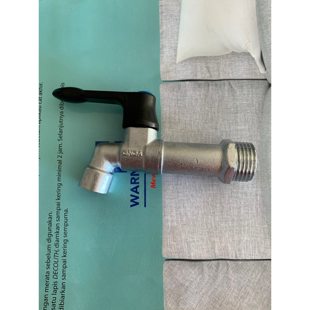 (ONDA) KRAN MERK ONDA PANJANG / KRAN AIR KRAN TEMBOK ANTI BOCOR UKURAN 1/2"