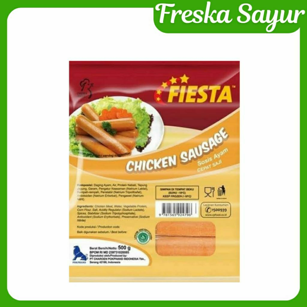 

Fiesta Chicken Sausage 500 gr | Sosis Ayam