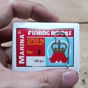 Pancing Mata Kail Stainless Seri 3753, 6200 Merk Marina & Water King.