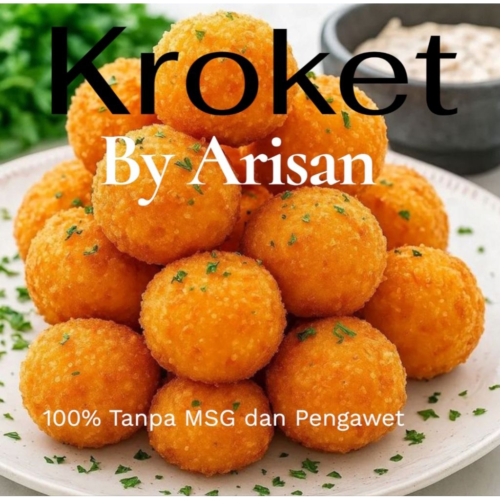 

Arisan Kroket kentang goreng/frozen rogut ayam
