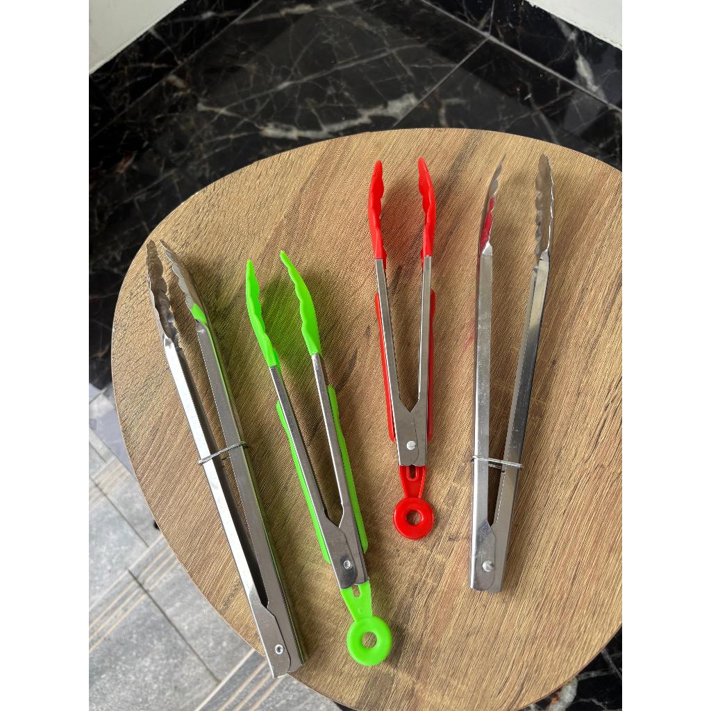 MAKANAN WARNA / PENJEPIT KUE / CAPITAN GORENGAN / CAPITAN STAINLESS / PENJEPIT GORENGAN / PENJEPIT K