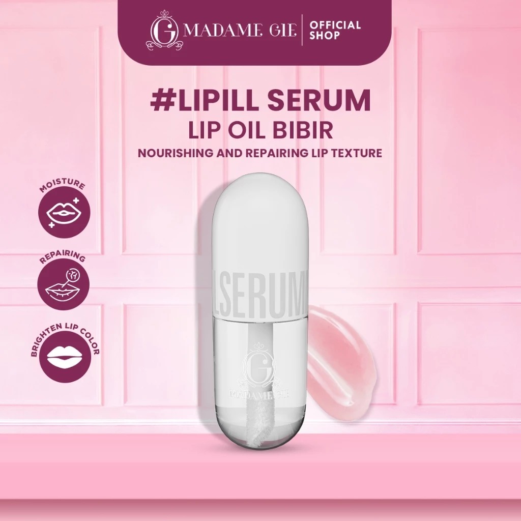 Madame Gie #LiPill Serum - Lip Oil Bibir