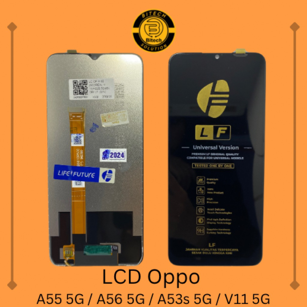 lcd touchscreen oppo A55 5G / A53s 5G / A56 5G / Real V11 lcd fullset ~ORI LF