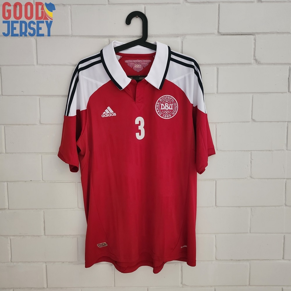 (DENH12) Original Jersey Denmark Home 2012