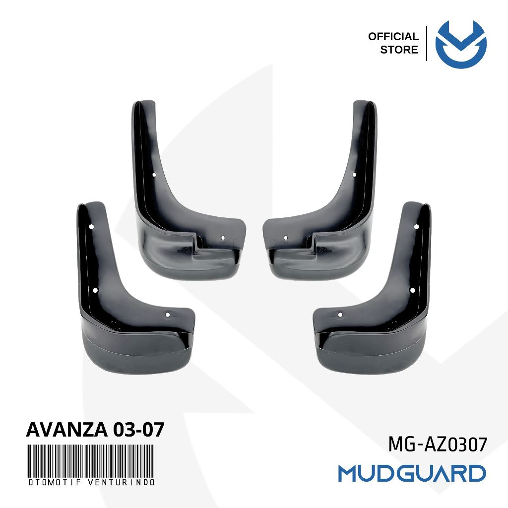 OV Mudguard Kepet Lumpur Avanza Lama Full Set / Mudguard Avanza Old 2003 - 2007