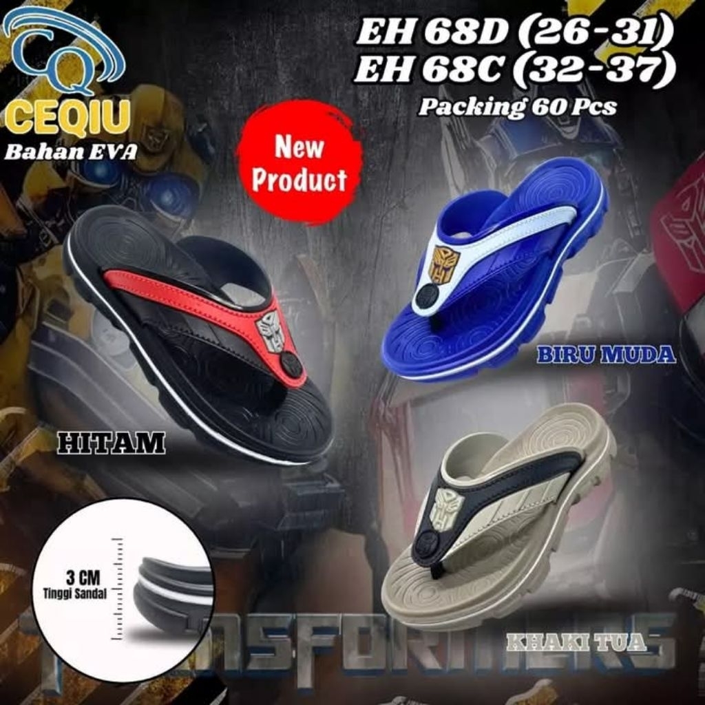 sandal dulux anak laki-laki