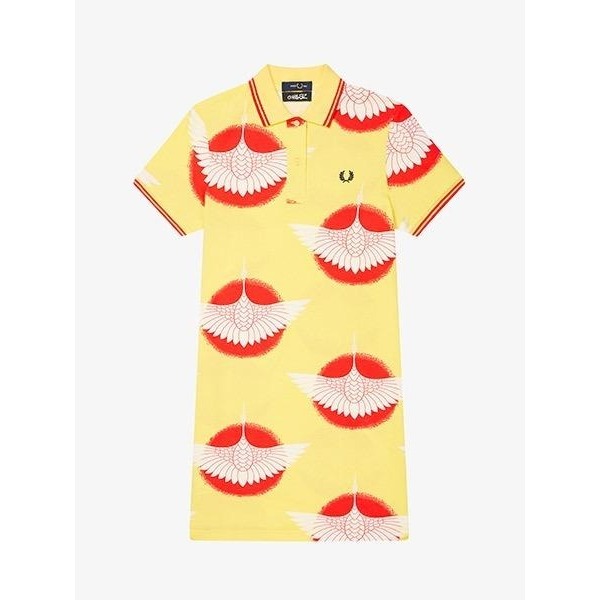 Fred Perry x Gorillaz Dress Polo Shirt Women Original