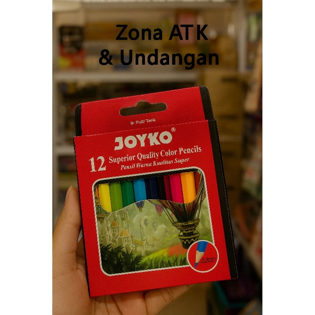 

Z.A.U Pensil Warna Joyko Merah