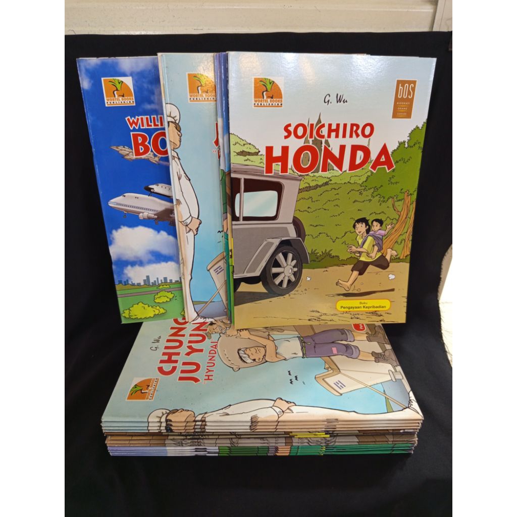 Komik G wu Biografi Orang Sukses Jual Satuan