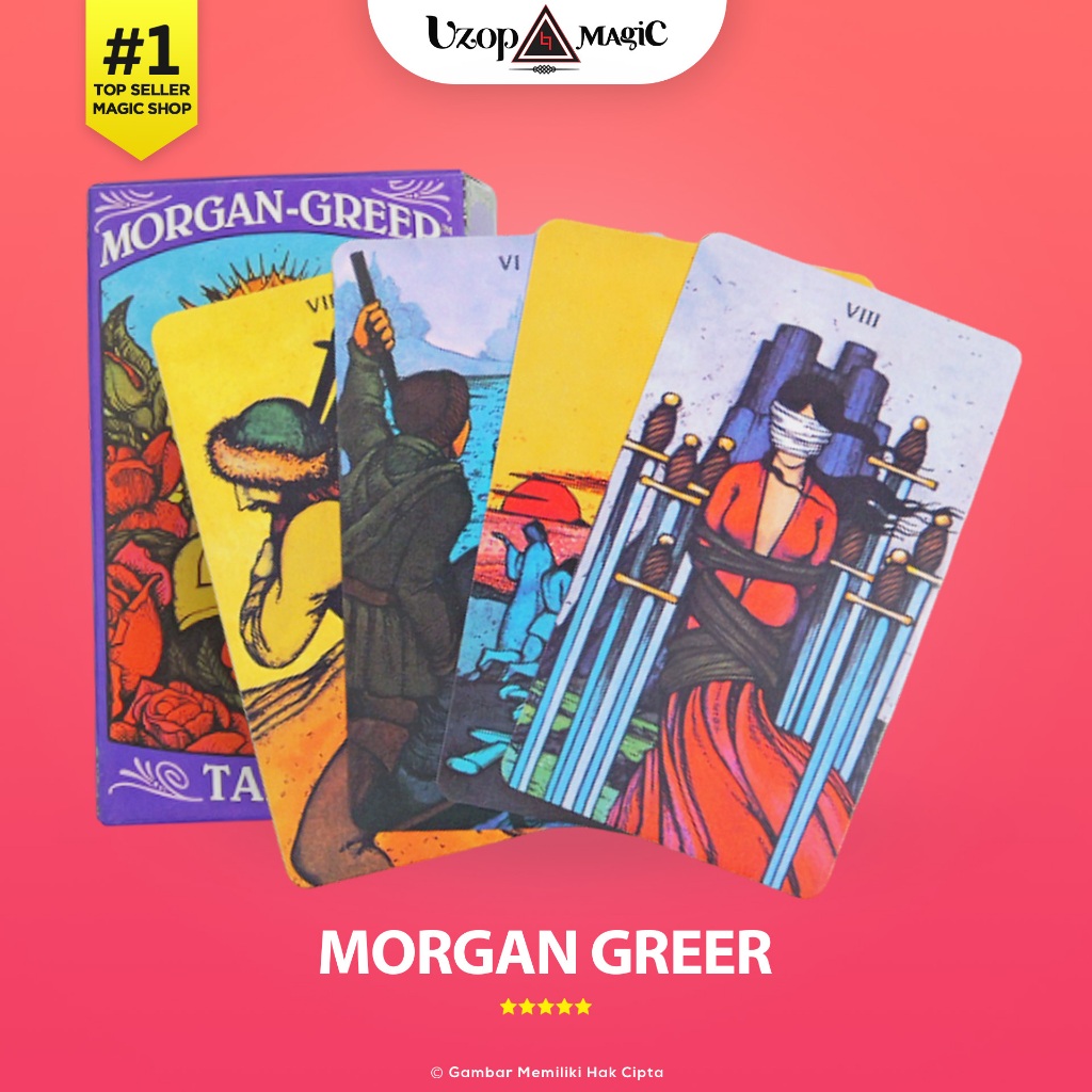 Kartu Tarot Morgan Greer Tarot Reading - Uzop Magic Shop