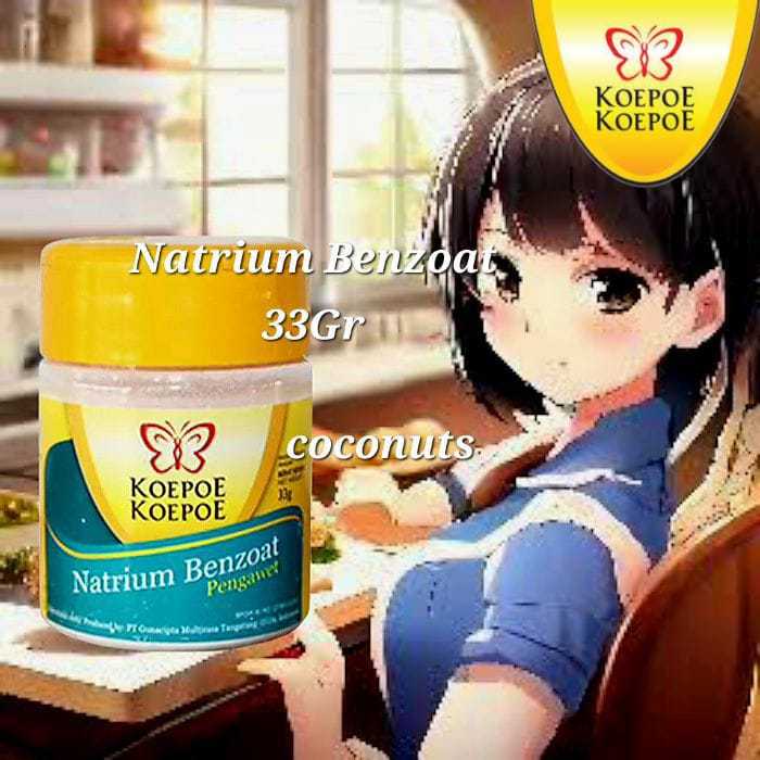 

Koepoe Koepoe / Pengawet Makanan Natrium Benzoat 33 gr