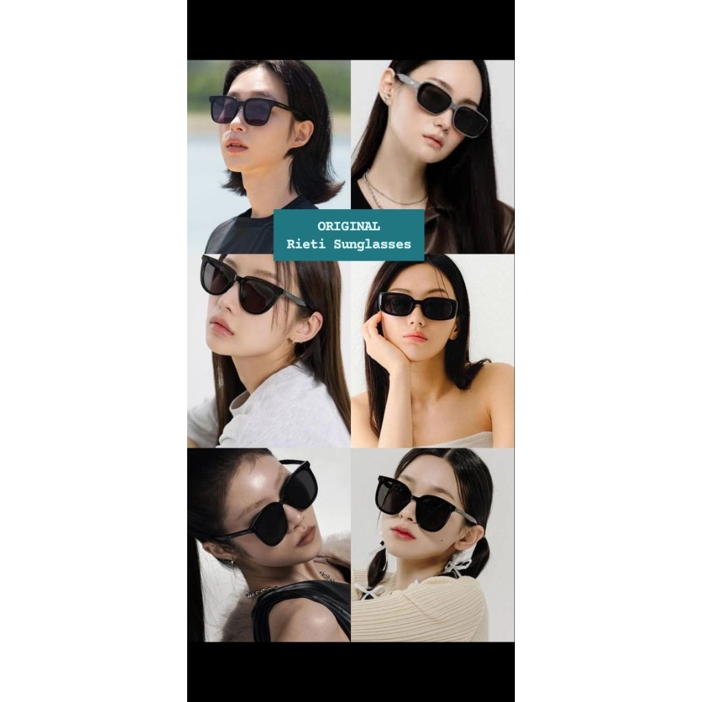 Rieti Sunglasses - Original Ali, Tesoro, Anima, Ferro