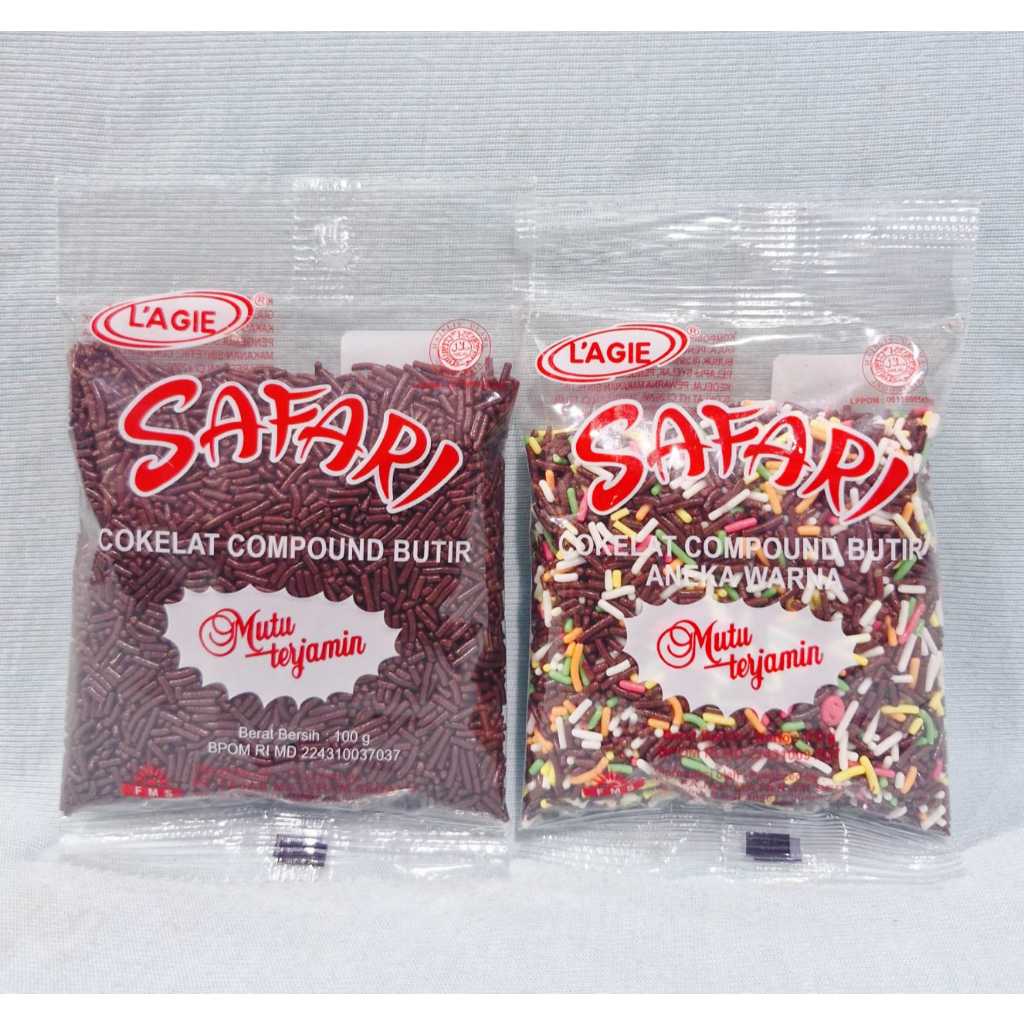 

L'AGIE Safari Meses Coklat / Warna Warni (100 gr)