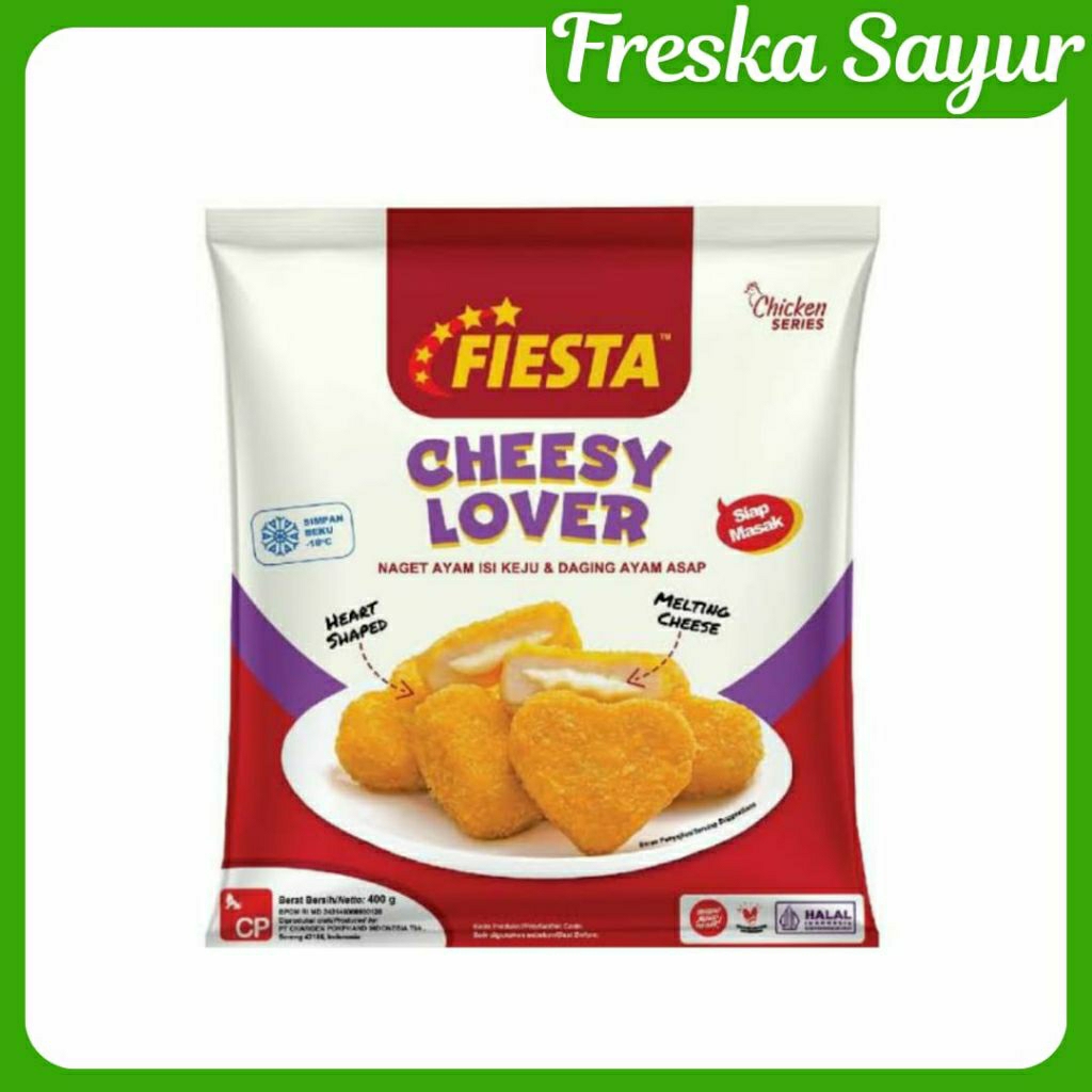 

Fiesta Cheesy Lover Nugget 400 gr