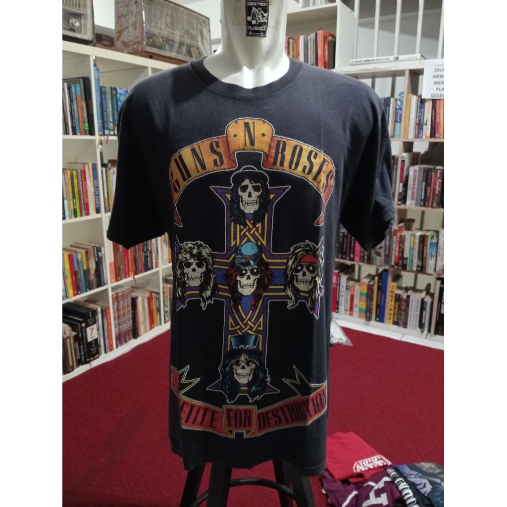 kaos band Guns N Roses - Appetite Fot Destruction