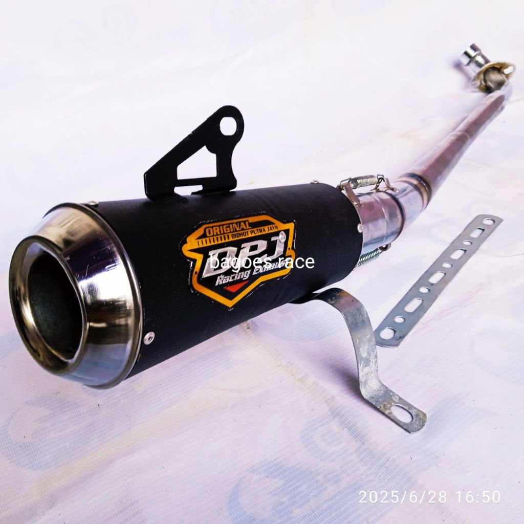knalpot recing DPJ GP1 untuk motor Honda Blade Revo lama Revo fit karisma Jupiter Vega supra