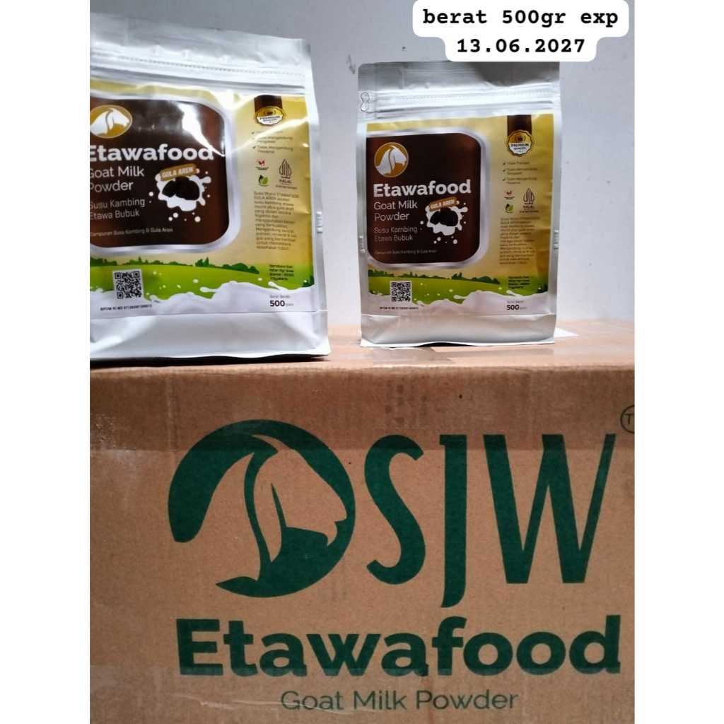 

Susu Kambing Bubuk Etawa Food 1000gr / 1kg Gula Aren Goatmilk Powder Multivitamin Original