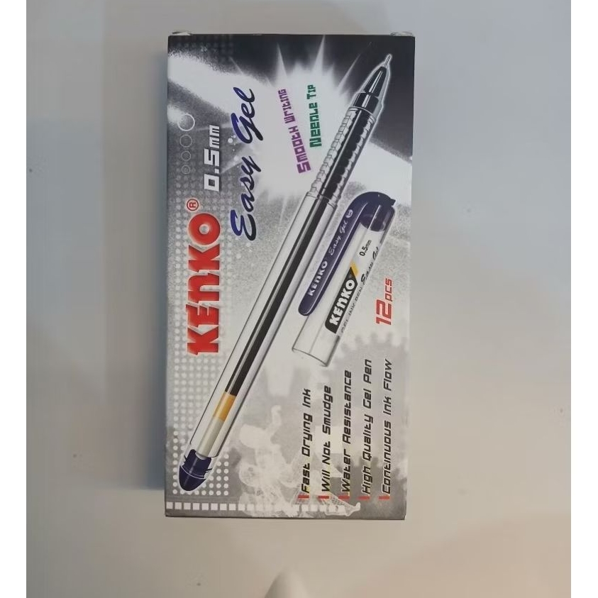 

Pulpen Easy Gel Black Kenko