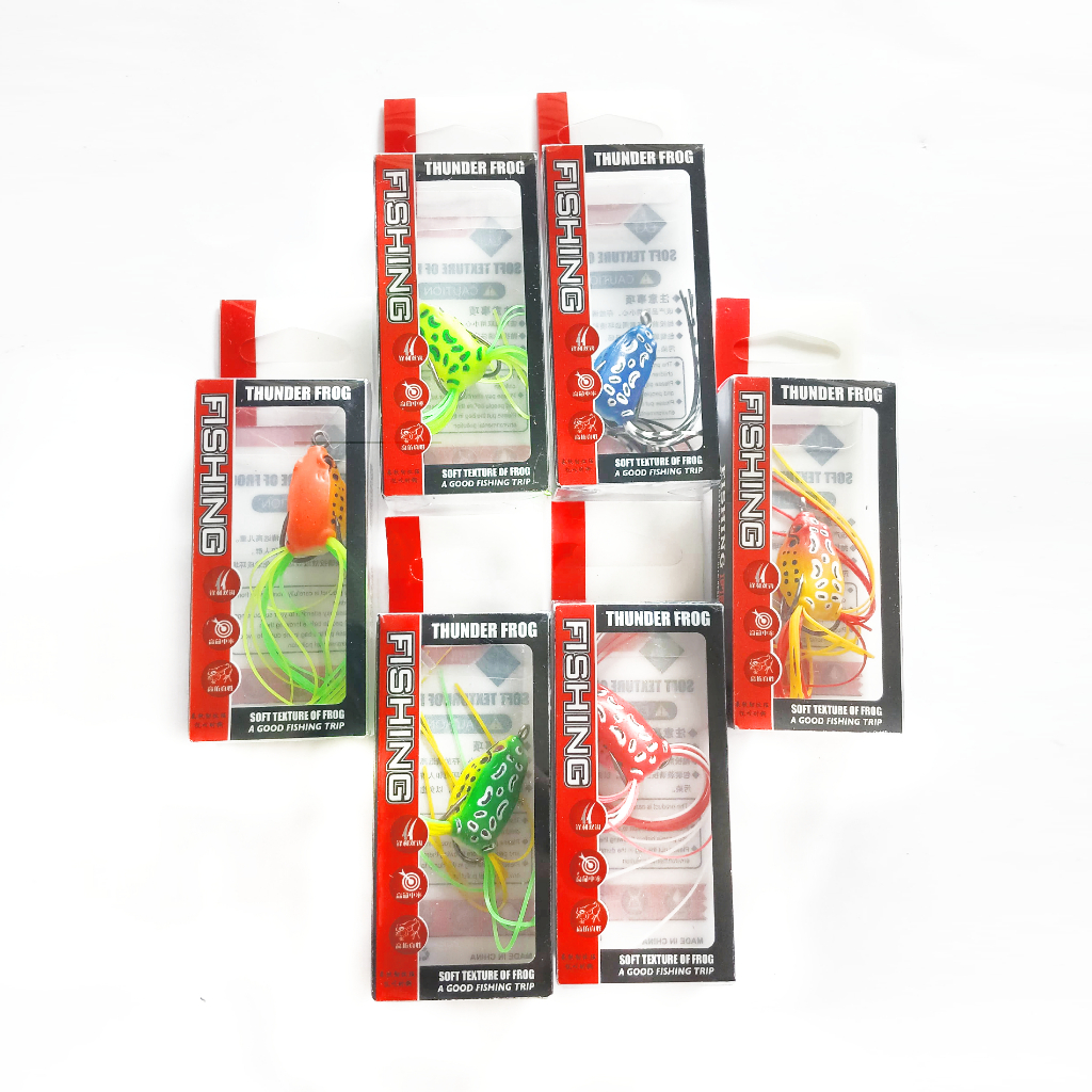 Umpan casting Katak/Soft frog untuk gabus,kutuk