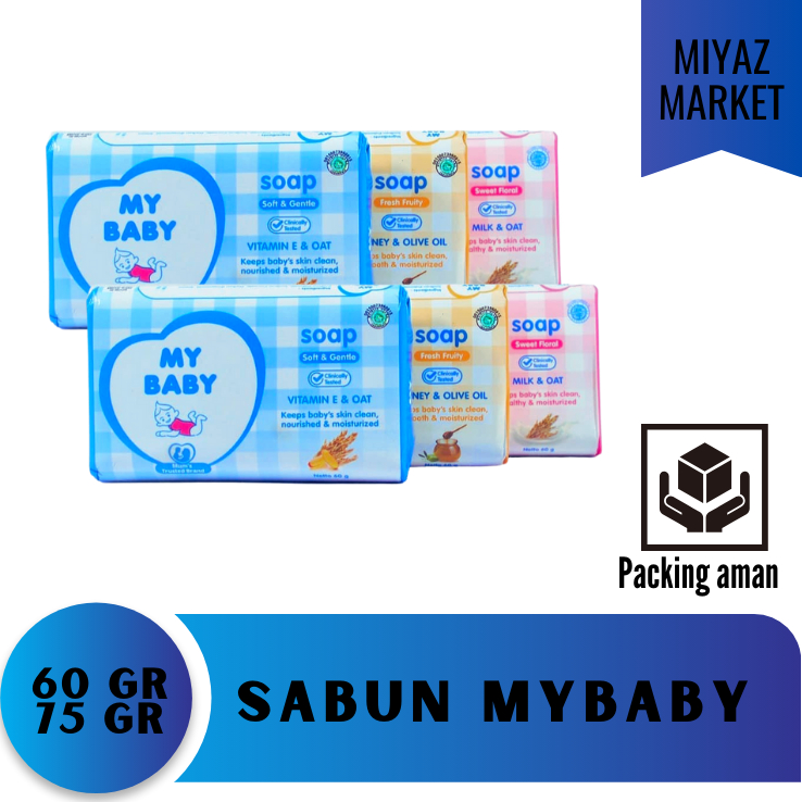 ❤MIYAZMARKET❤ Sabun Batang My Baby / My Baby Bar Soap / Sabun My Baby