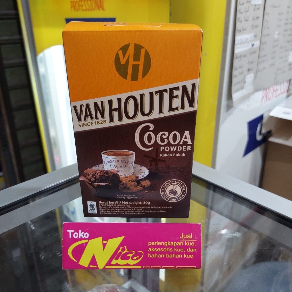 

Van Houten Cocoa Powder 80 gr Coklat Bubuk