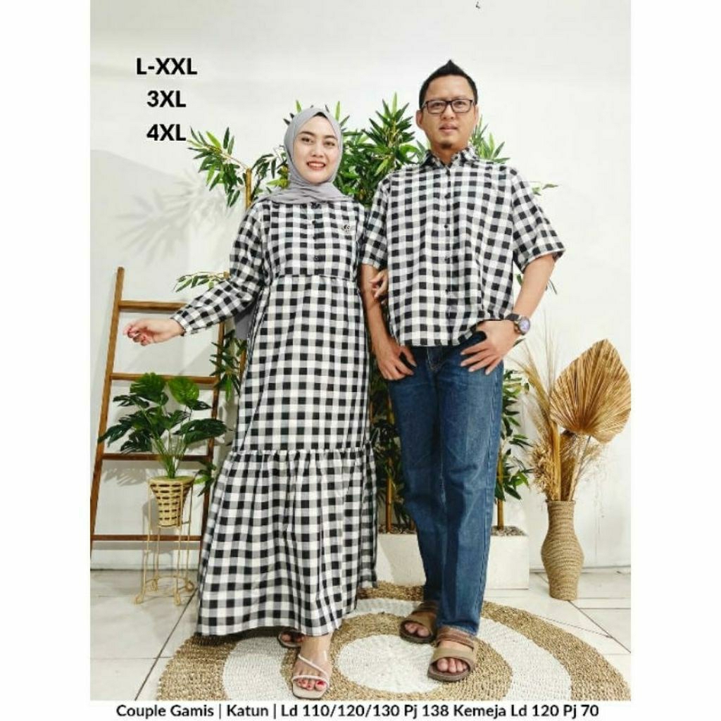 Gamis Couple kotak