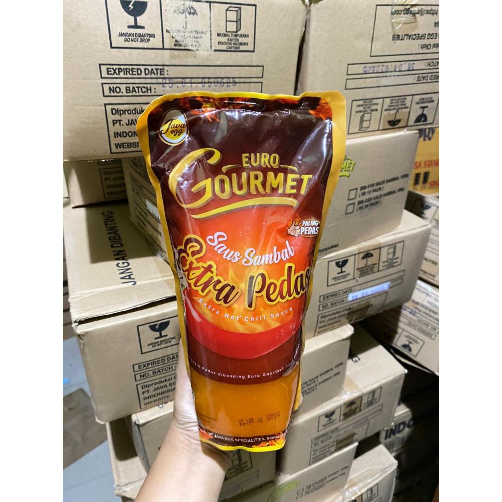 

Gourmet saus sambal extra pedas 1 kg