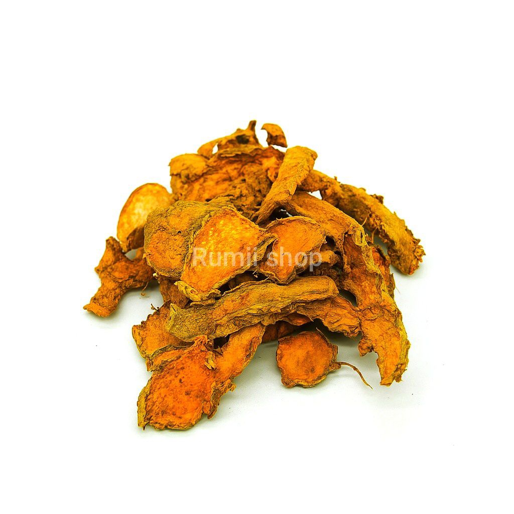 

Kunyit kering rajang iris 1Kg Alami