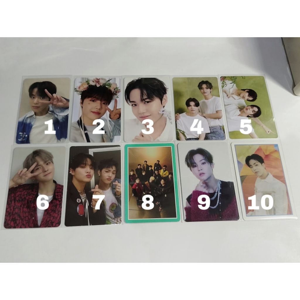 treasure official photocard pc konsep lirik tag jihoon, ongredients bloom, tincase blooming doyoung,