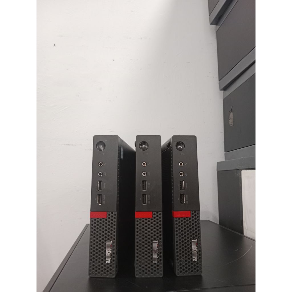 PC MINI LENOVO THINKCENTRE CORE I3_7100 RAM 8GB SSD 128GB OBRAL MURAH HEMAT LISTRIK