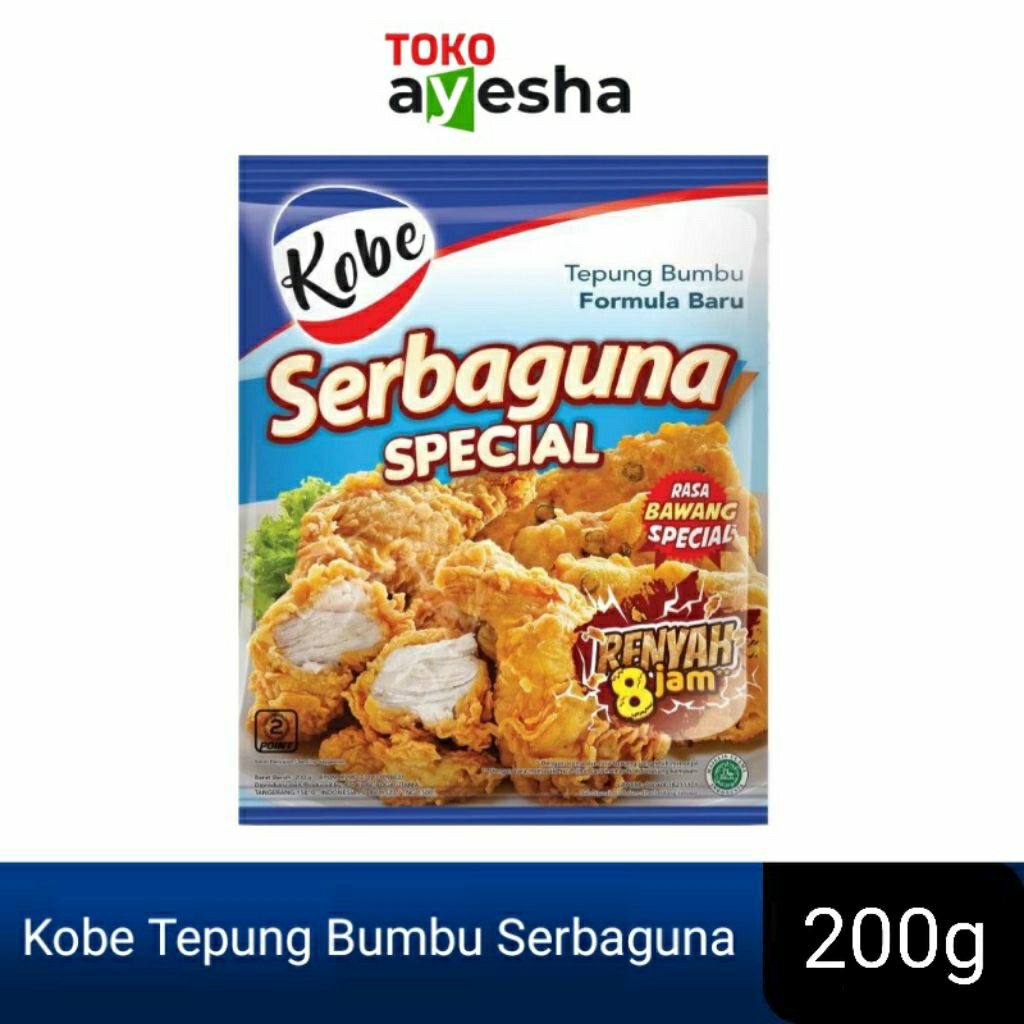 

Kobe Tepung Bumbu Serbaguna Spesial 200 gr