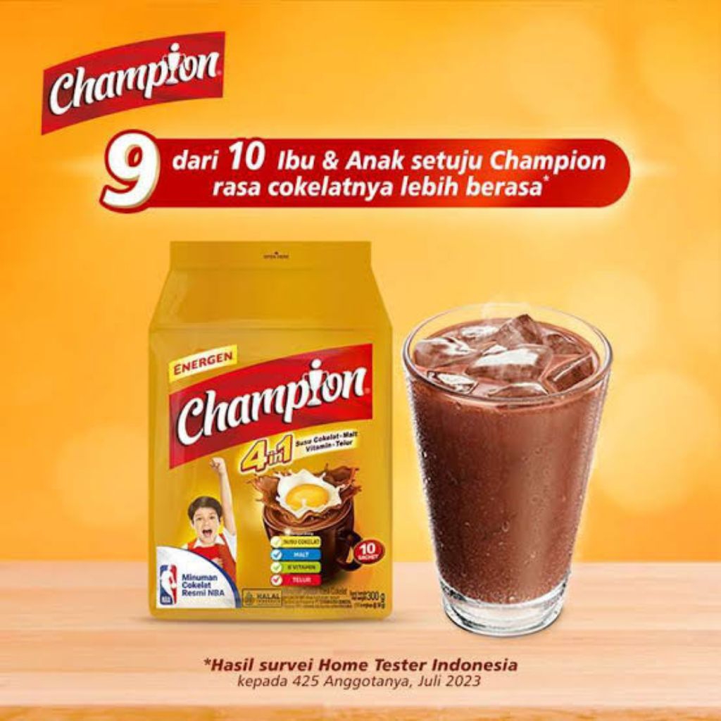

Champion (Susu coklat rcg)