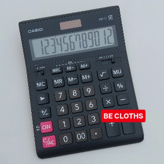 

Casio Calculator GR 12 - Kalkulator Desktop Home GR-12 Office 12 Digits