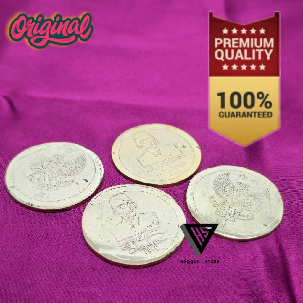 KOIN KUNINGAN GAMBAR Ir.Soekarno Garuda